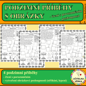 PODZIMNÍ PŘÍBĚHY S OBRÁZKY - posloupnost příběhu