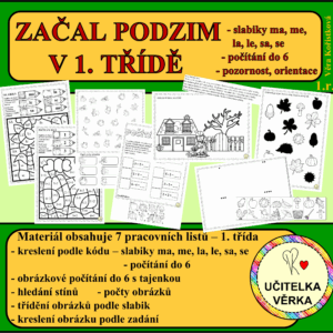 ZAČAL PODZIM - V 1. TŘÍDĚ