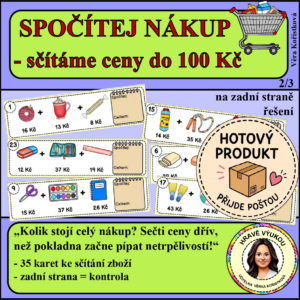 SPOČÍTEJ NÁKUP – sčítáme ceny do 100 Kč - HOTOVÝ PRODUKT