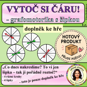 VYTOČ SI ČÁRU! – pouze doplněk ke hře – HOTOVÝ VÝROBEK